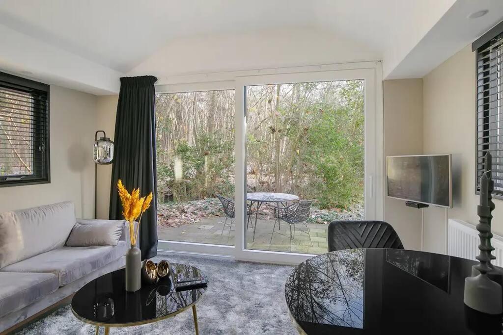 Relaxed Luxe "Boszichthuisje" Met Jacuzzi Bospark Ijsselheide Hattemerbroek 外观 照片